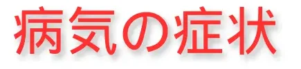 症状